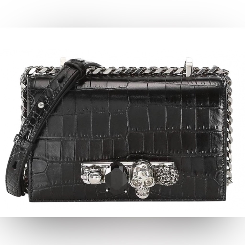 Alexander Mcqueen Leather Crossbody Bag